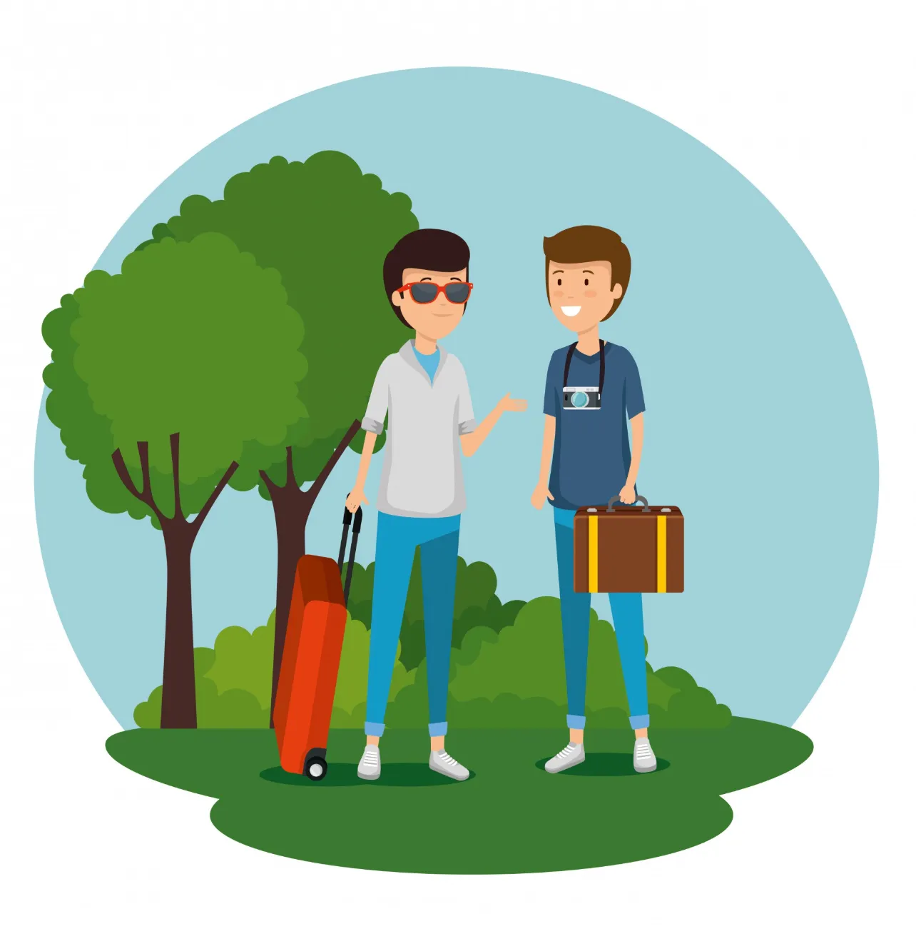 Calendar icon representing leave management